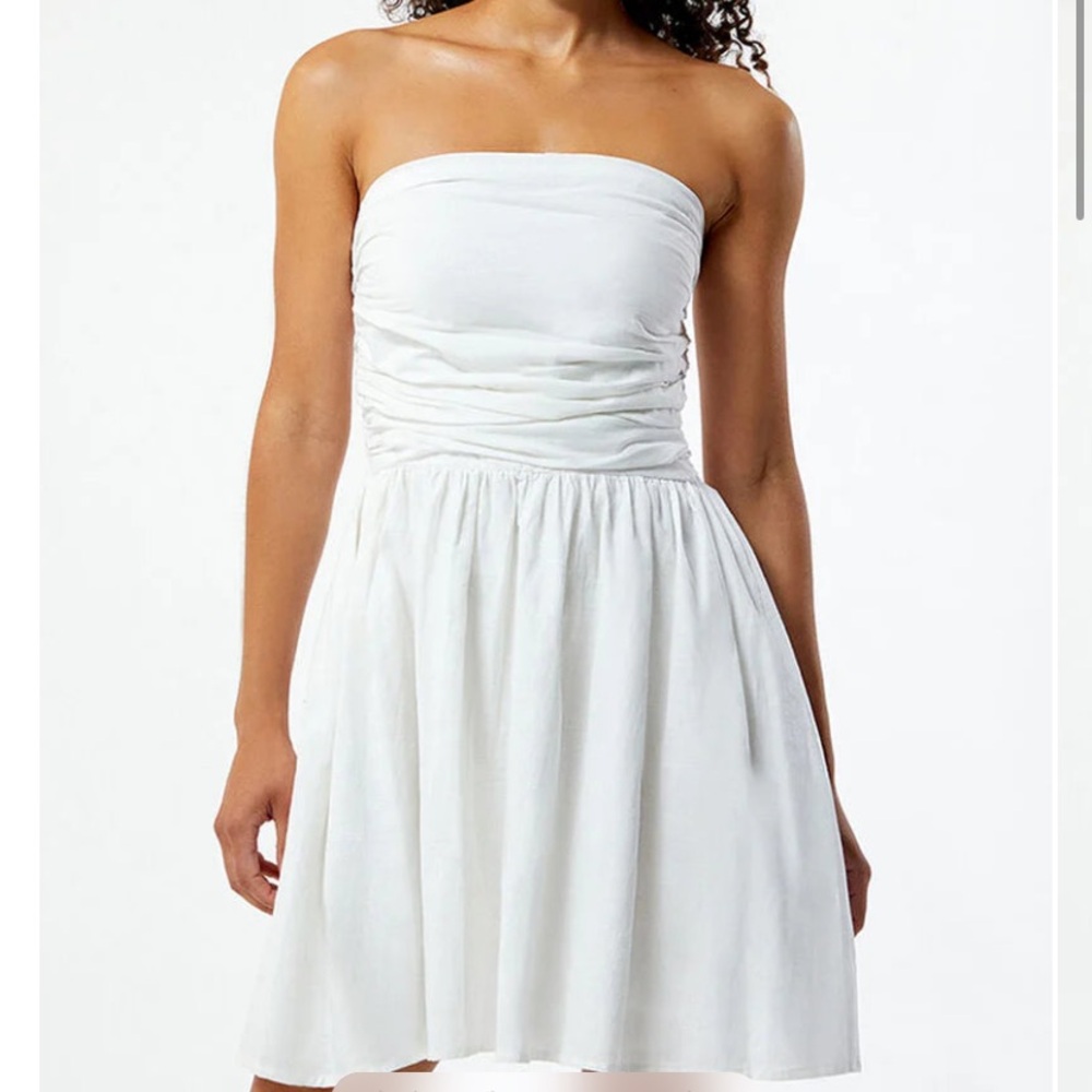 NWT!!! Rhythm Mila Mini Dress White